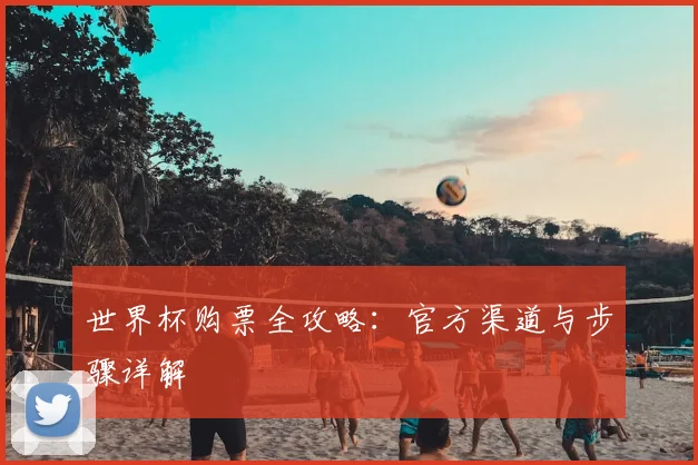 世界杯购票全攻略：官方渠道与步骤详解